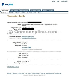 MegaTypers PayPal Redemption Picture