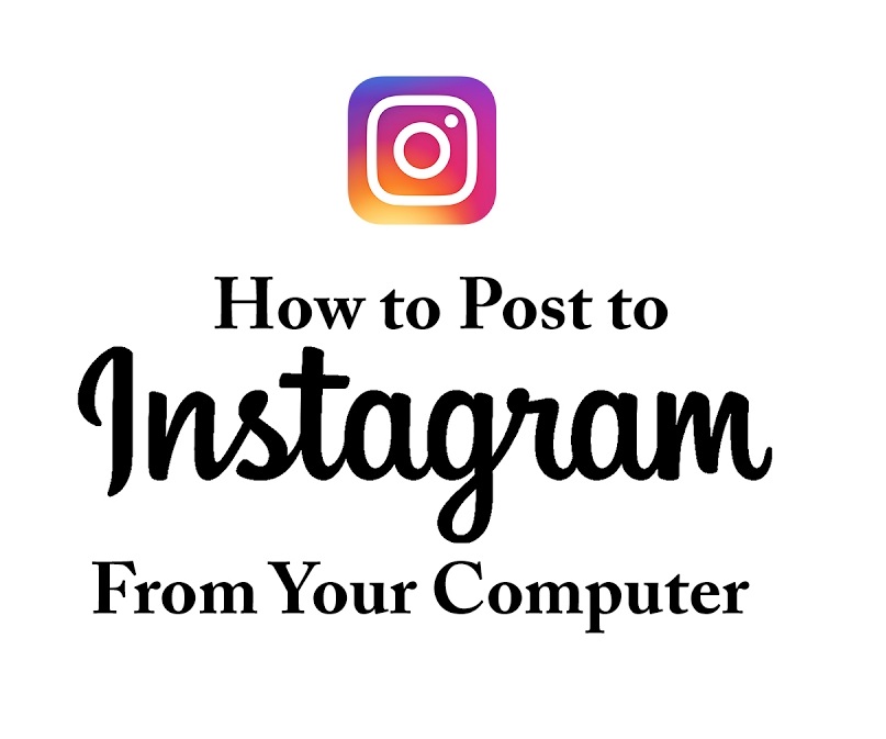 How to post to Instagram from PC, Desktop, Lap top, Computer - Best and Easiest way
