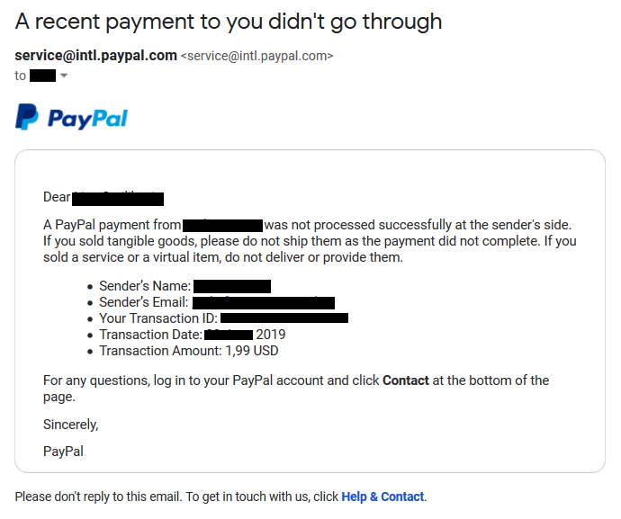 paypal-echeck-a-recent-payment-to-you-didnt-go-through