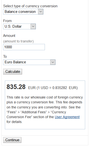 108. Paypal USD-EUR Currency Conversion - 05-31-2018