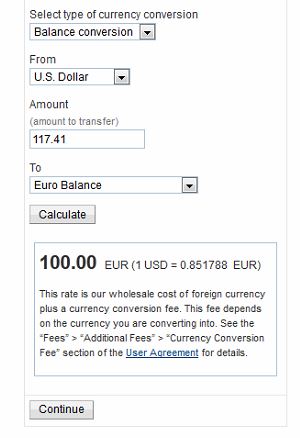 16. Paypal USD-EUR Currency Conversion - 19-02-2015