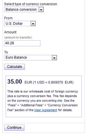 19. Paypal USD-EUR Currency Conversion - 03-03-2015