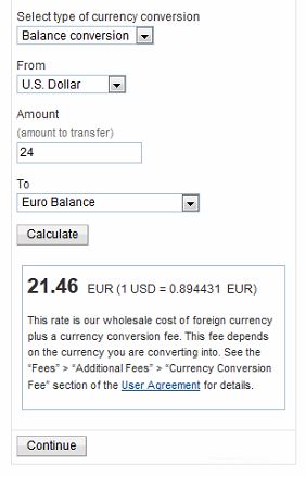 20. Paypal USD-EUR Currency Conversion - 03-09-2015