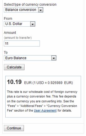 21. Paypal USD-EUR Currency Conversion - 03-13-2015