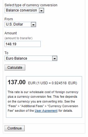 22. Paypal USD-EUR Currency Conversion - 03-16-2015