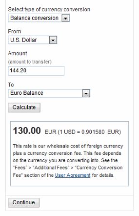 23. Paypal USD-EUR Currency Conversion - 03-21-2015