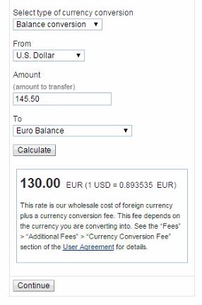 24. Paypal USD-EUR Currency Conversion - 03-27-2015