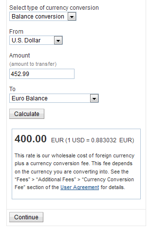 38. Paypal USD-EUR Currency Conversion - 10-31-2015