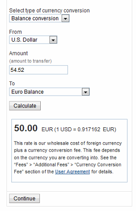 40. Paypal USD-EUR Currency Conversion - 12-02-2015