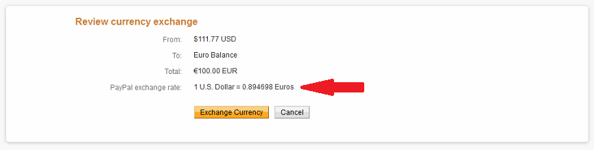 49. Paypal USD-EUR Currency Conversion - 01-18-2016