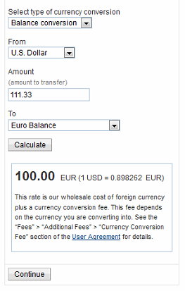 53. Paypal USD-EUR Currency Conversion - 01-27-2016
