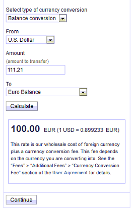 54. Paypal USD-EUR Currency Conversion - 01-30-2016