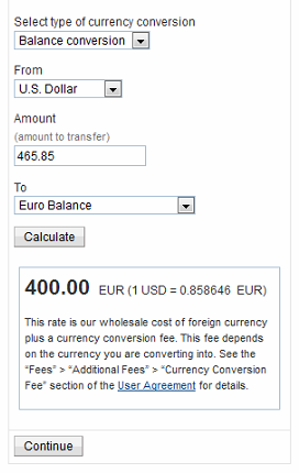 61. Paypal USD-EUR Currency Conversion - 05-13-2016