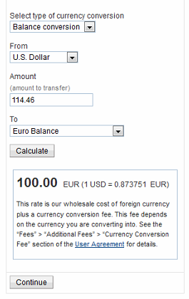 64. Paypal USD-EUR Currency Conversion - 05-25-2016