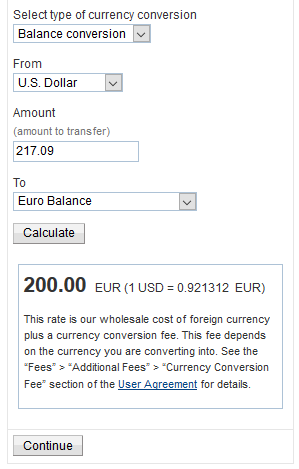 74. Paypal USD-EUR Currency Conversion - 01-09-2017
