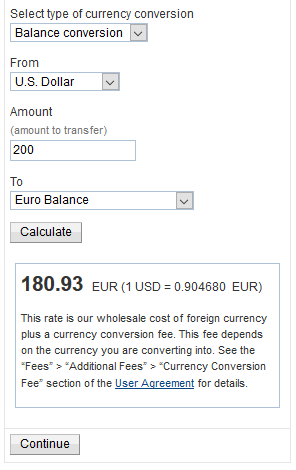 76. Paypal USD-EUR Currency Conversion - 01-26-2017