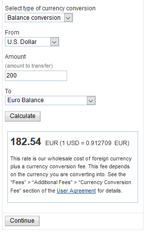 77. Paypal USD-EUR Currency Conversion - 01-27-2017