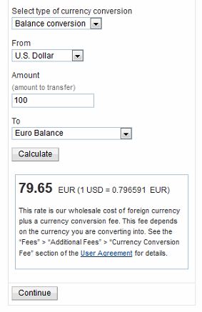 8. Paypal USD-EUR Currency Conversion - 21-12-2014