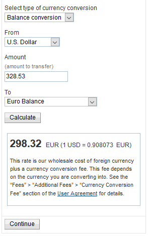 80. Paypal USD-EUR Currency Conversion - 01-31-2017