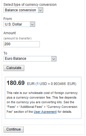 81. Paypal USD-EUR Currency Conversion - 02-01-2017