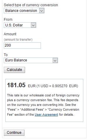 82. Paypal USD-EUR Currency Conversion - 02-07-2017