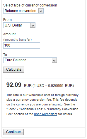 86. Paypal USD-EUR Currency Conversion - 02-21-2017
