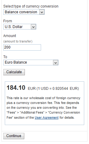 87. Paypal USD-EUR Currency Conversion - 02-23-2017