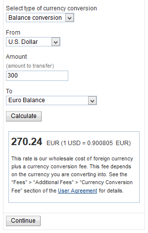 93. Paypal USD-EUR Currency Conversion - 03-29-2017