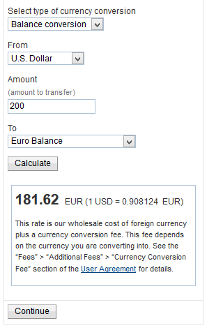 95. Paypal USD-EUR Currency Conversion - 03-31-2017