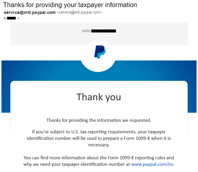 paypal-thanks-for-providing-your-taxpayer-information