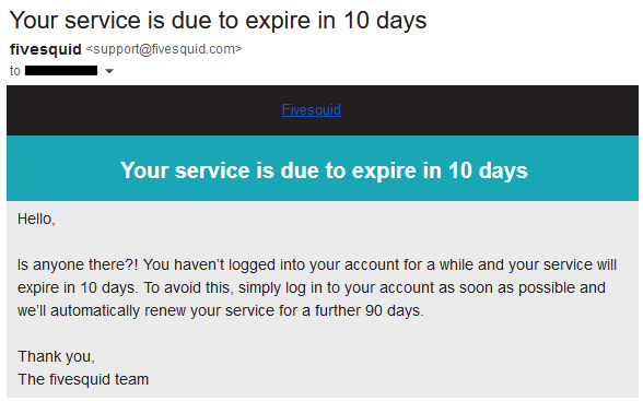 fivesquid-your-service-will-expire-in-10-days