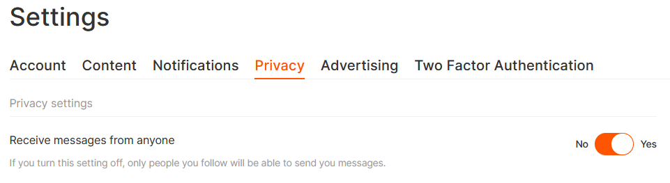 soundcloud-settings-privacy-receive-messages-from-anyone